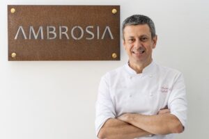 Franco Agliolo chef patron di Ambrosia